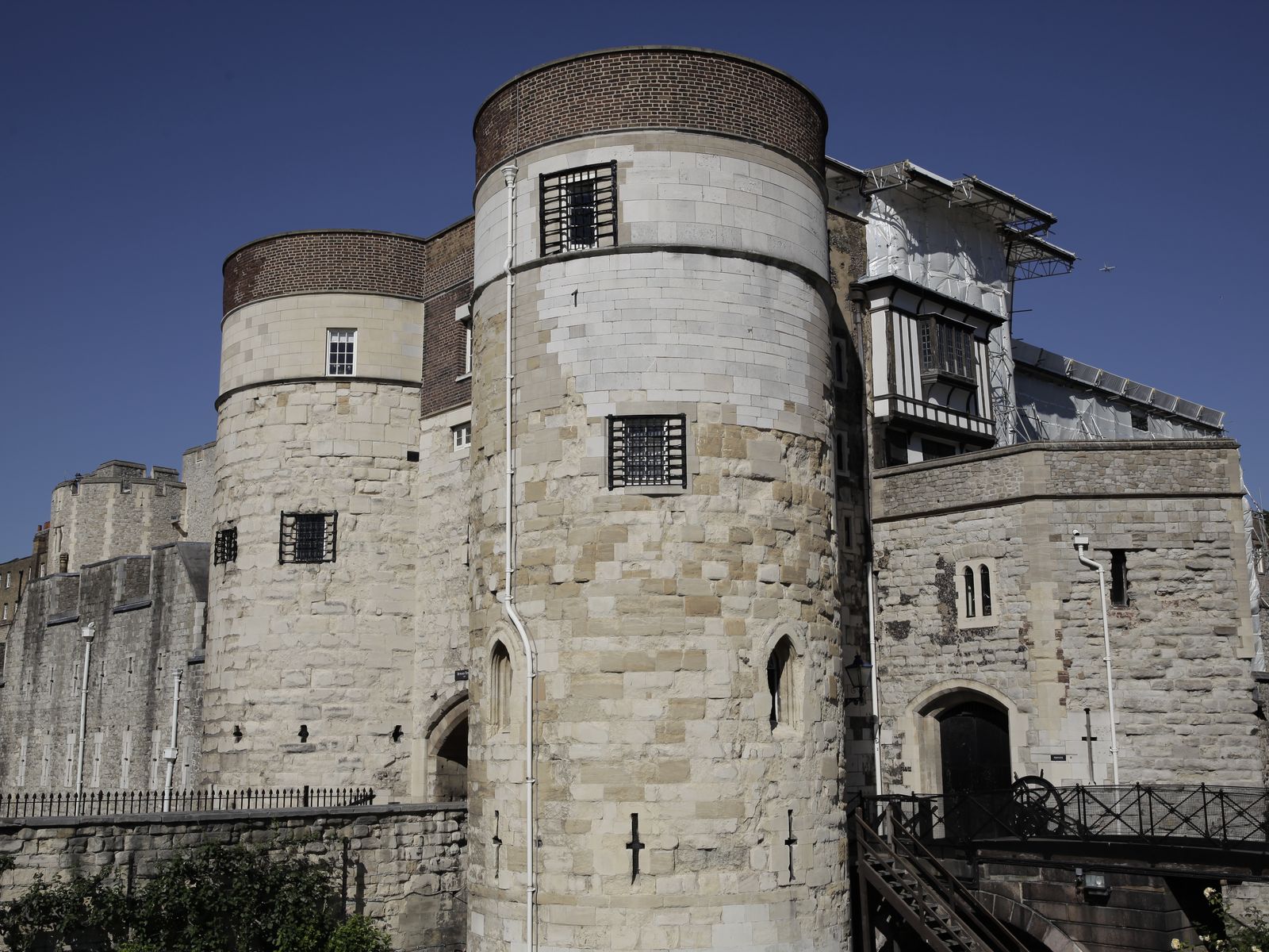 The Bell Tower and Queen’s House range at the Tower of London after repair